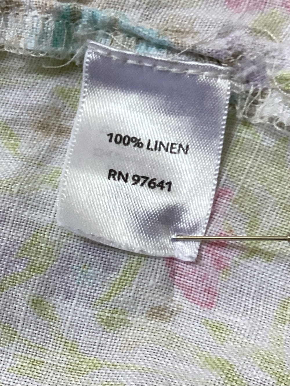 J Jill Love Linen blouse Cottagecore Lagenlook Soft girl Grannycore L Missy - Picture 6 of 7